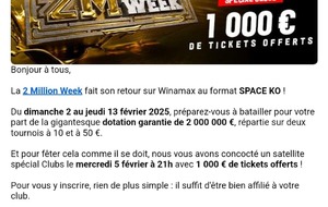 2 MILLION WEEK CLUBS