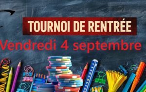 Tournoi de rentrée du PPC