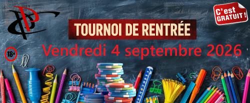 Tournoi de rentrée du PPC
